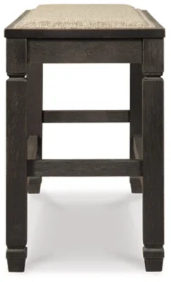 Counter Height Dining Bench Antique Black N78410