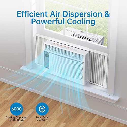 6,000 BTU Window Air Conditioner with Remote & APP Control O8950