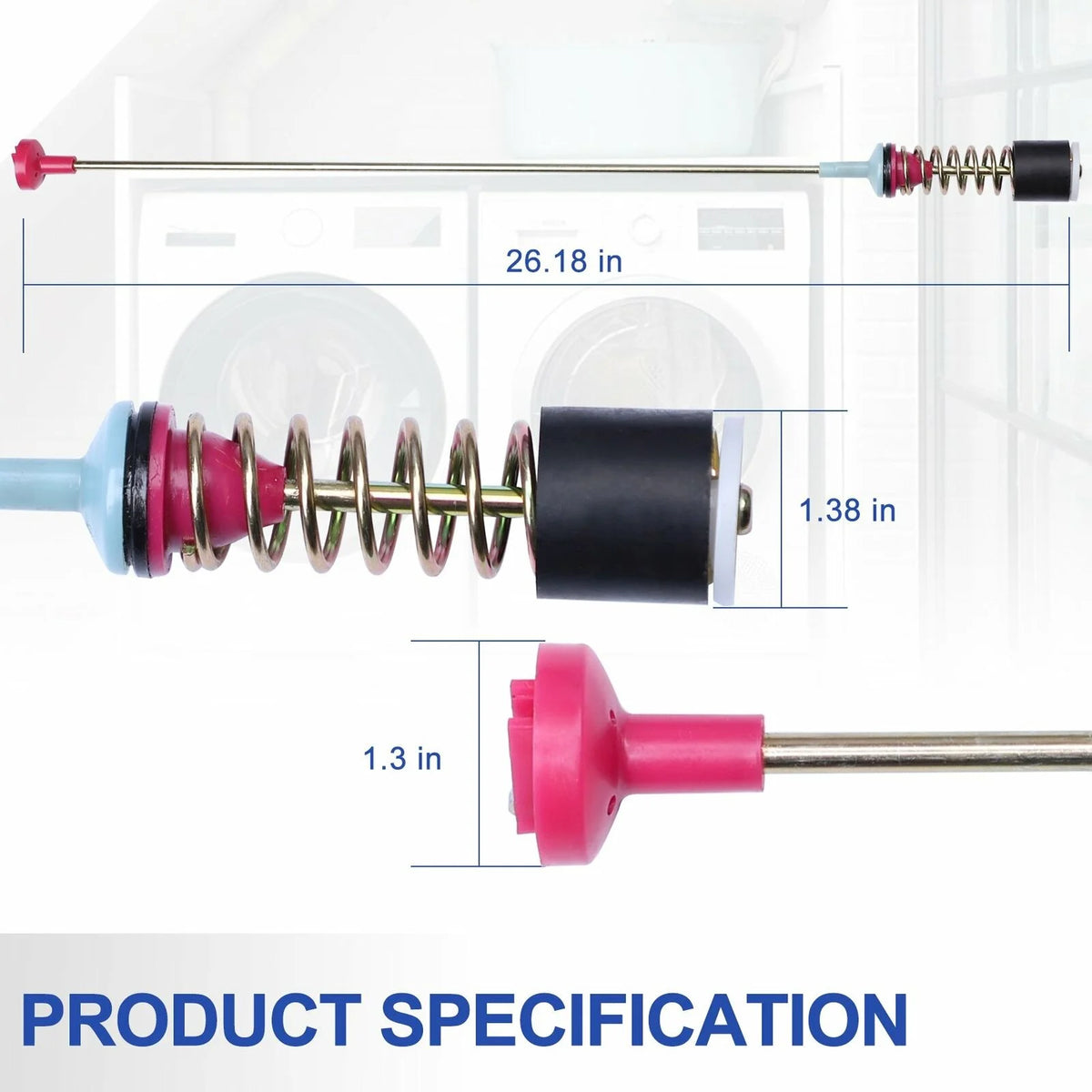 Washer Suspension Rod Kit S435