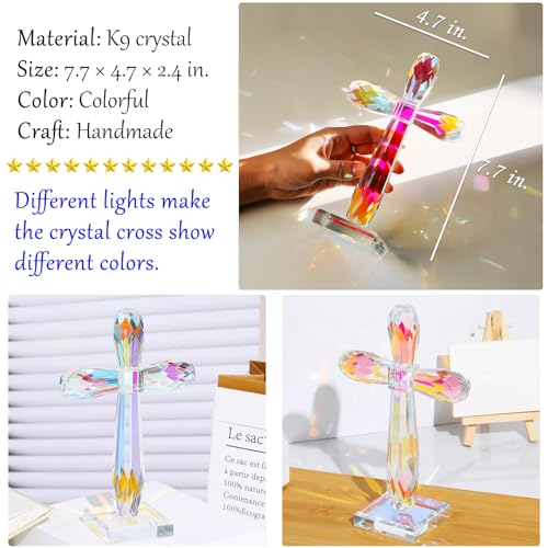 Crystal Standing Cross Decor B545200