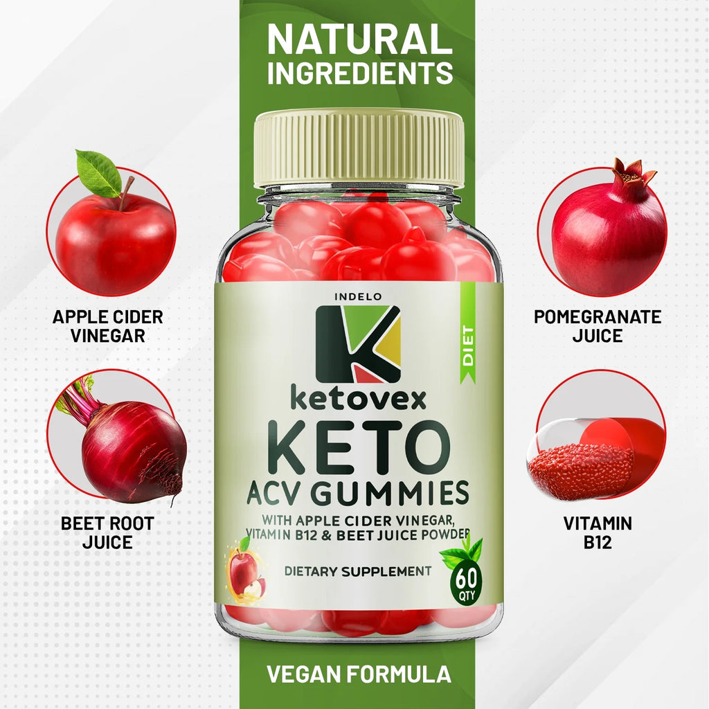 Apple Cider Vinegar Vitamin B6 Vitamin B12 Gummies 1000mg 300 Gummies T440