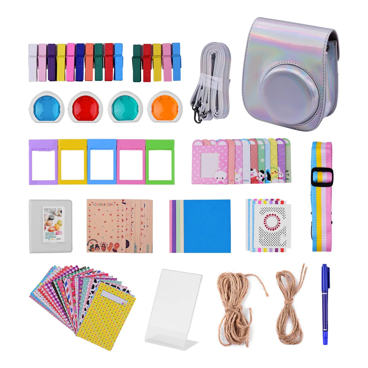 Camera Kit with Album and Clips S5948