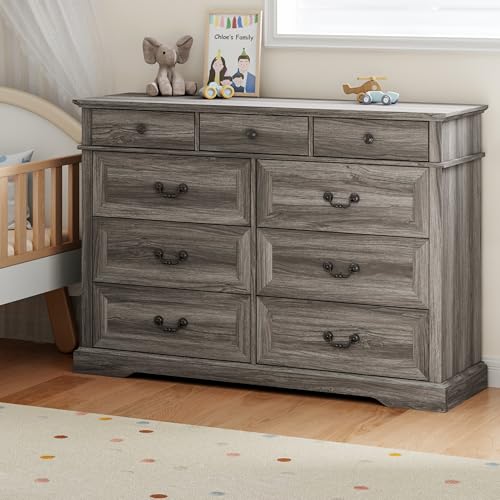 Beige 6 Drawer Wood Dresser H921414