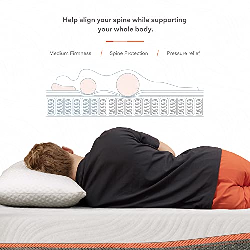 12” Hybrid Gel Memory Foam Pocket Innerspring Queen Size Mattress I68787