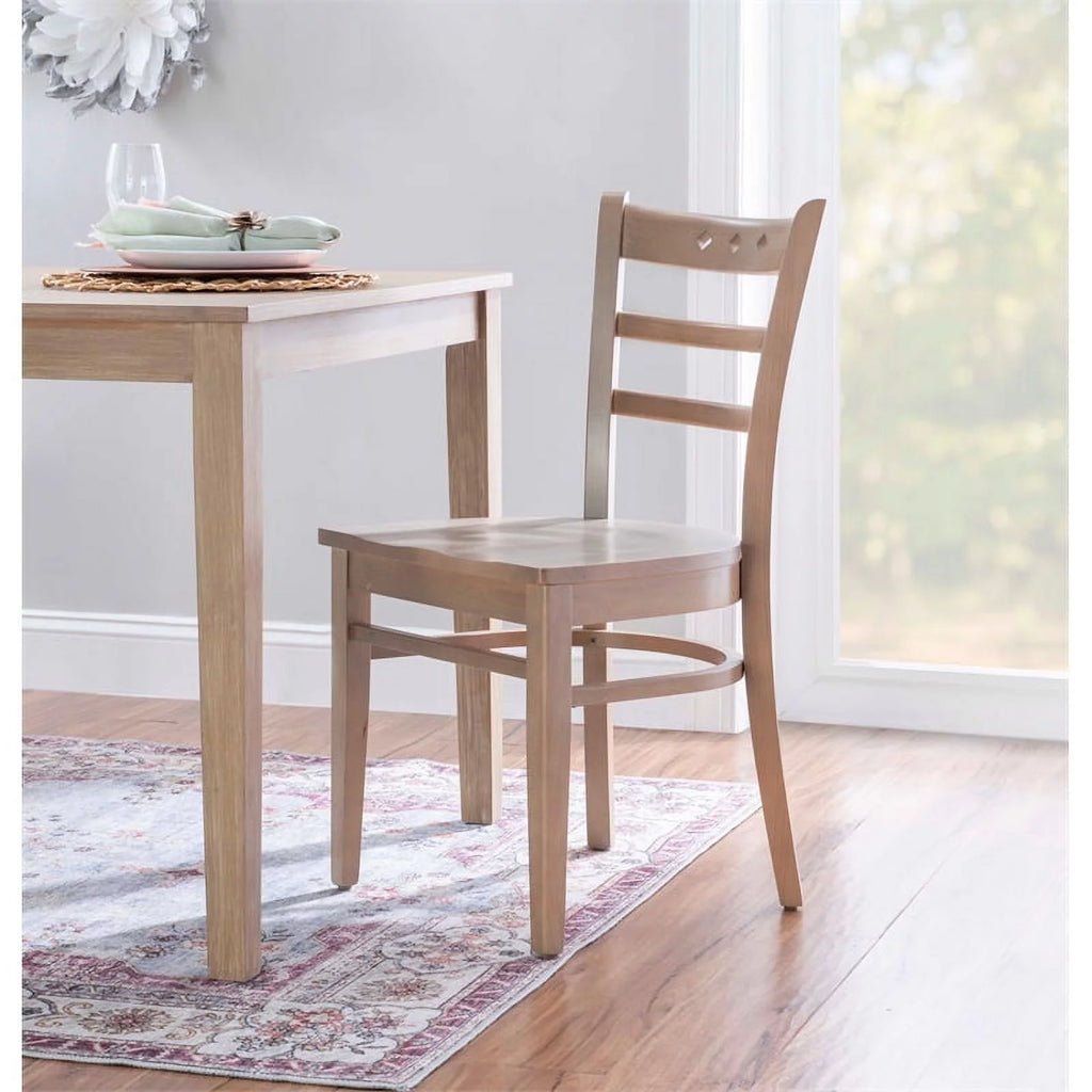 Solid Wood Set of Two Chairs Z11113