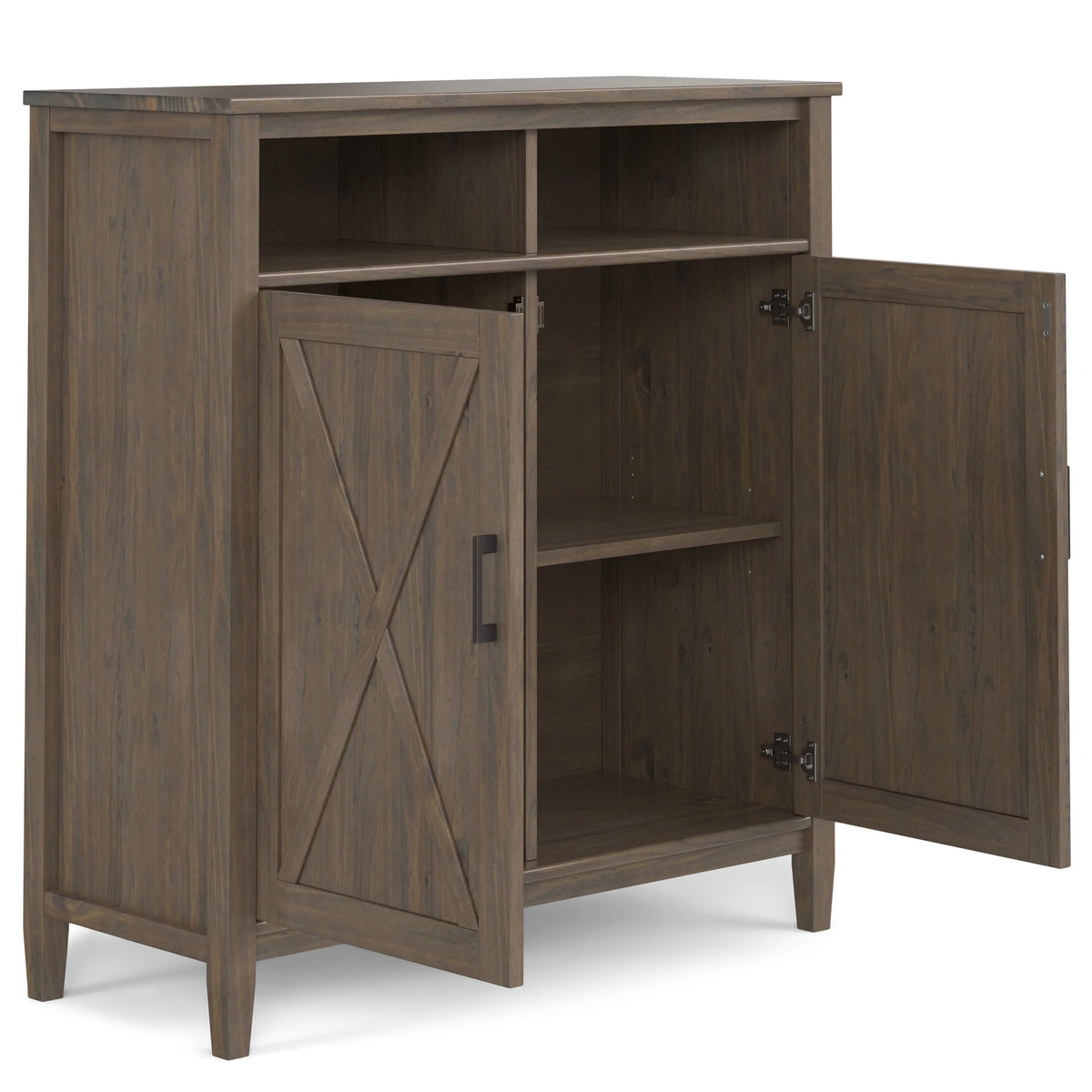 39 inch Wide Solid Wood Storage Cabinet O67039
