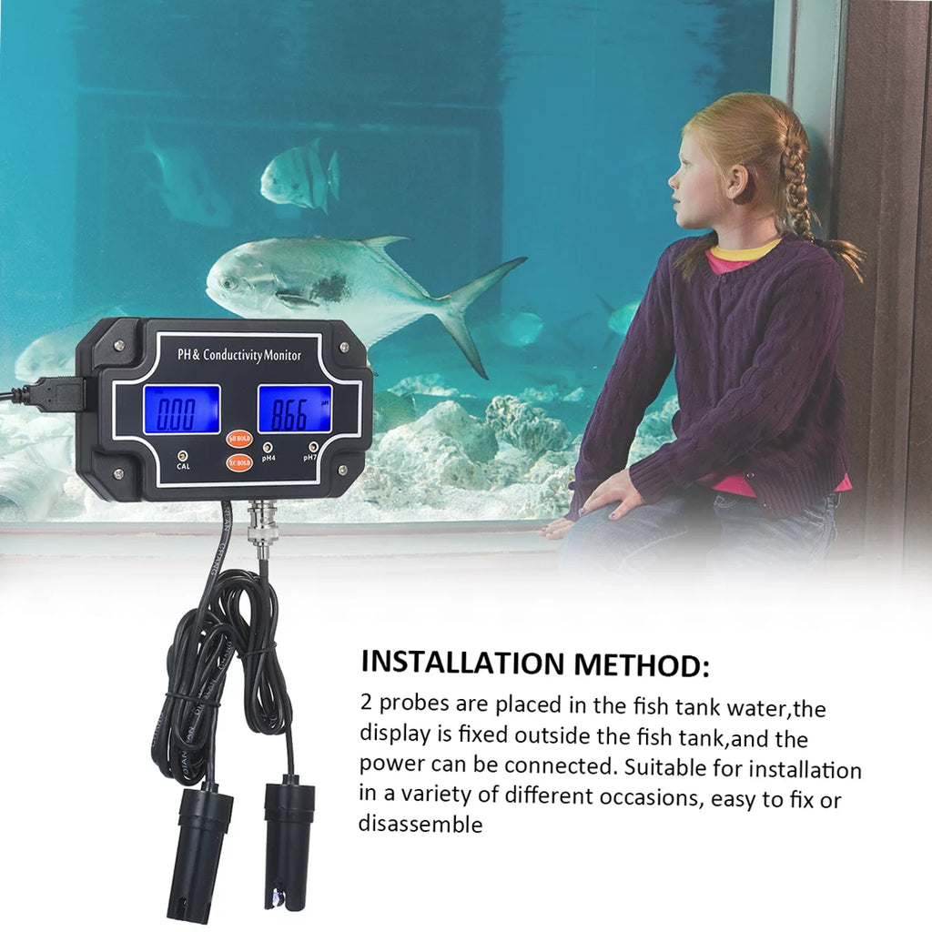 2 in 1 Waterproof Double Display Tester O304689