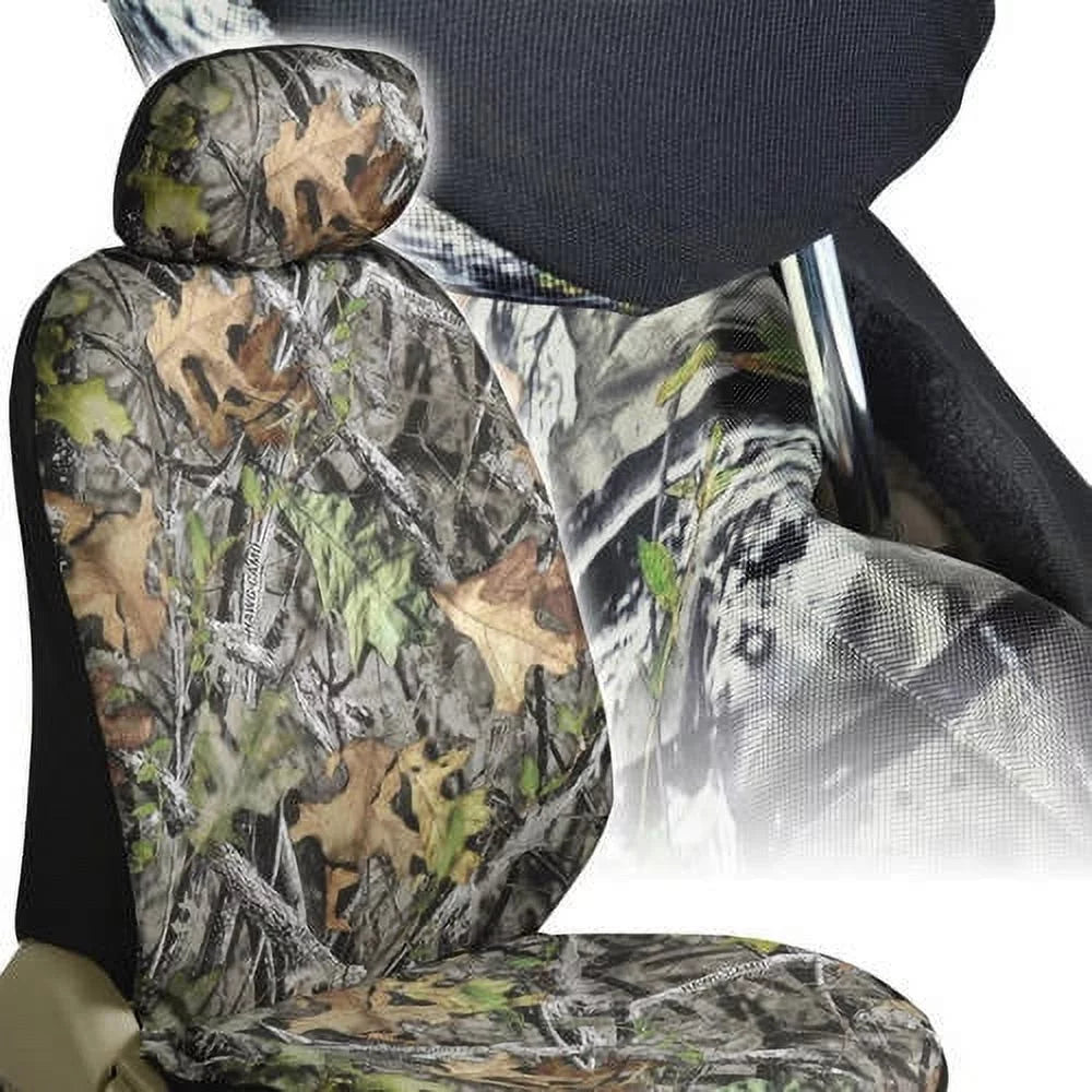 Camo Full Car Seat Covers, 9 Pieces P3805