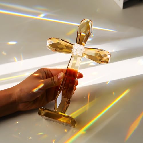 Crystal Standing Cross Decor B545200