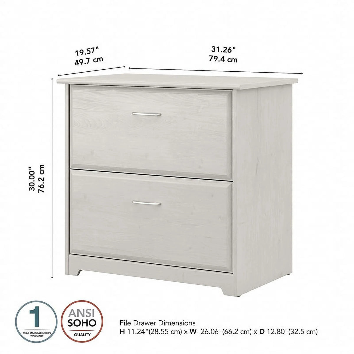 2 Drawer Lateral File Cabinet K3970