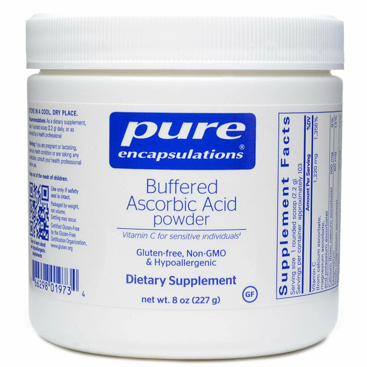 Buffered Ascorbic Acid Powder 227 gms X74816