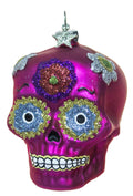 2.5 Inch Day of the Dead Sugar Skull Ornament Y486