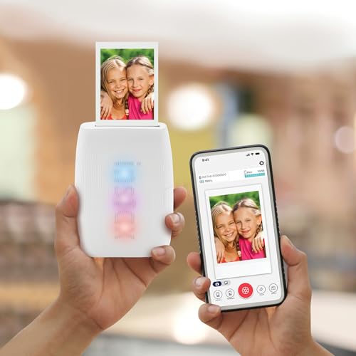 Instax Mini Link 3 Smartphone Printer with 20 Mini Films, Case, Stickers and Photo Cloth W586076