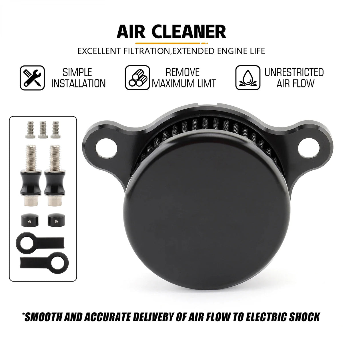 Air Filter Cleaner System Intake Kit M353