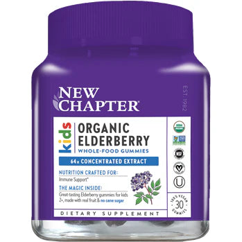 Kids Organic Elderberry Gummies 30 ct X1784