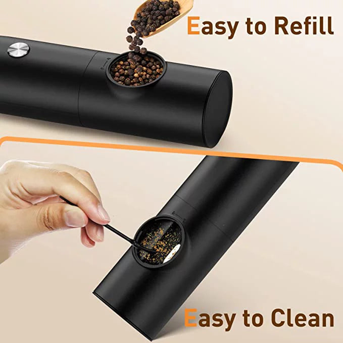 Electric Salt and Pepper Grinder Set of 2 V2330