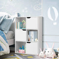White 6-Cube Storage Organizer Cabinet M809200