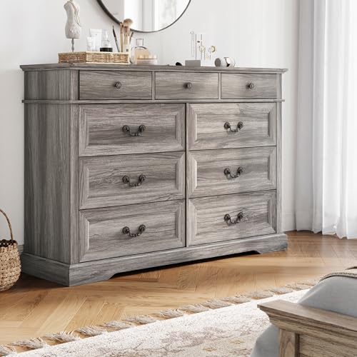 Beige 6 Drawer Wood Dresser H921414