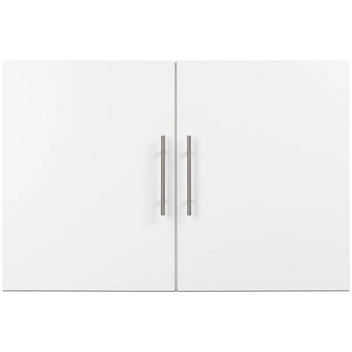 2 Piece 36" Height Wall Mounted Garage Cabinet Set in White P867