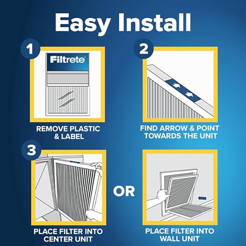 20x25x1 Pleated Electrostatic Air Filter, 6-Pack C79888