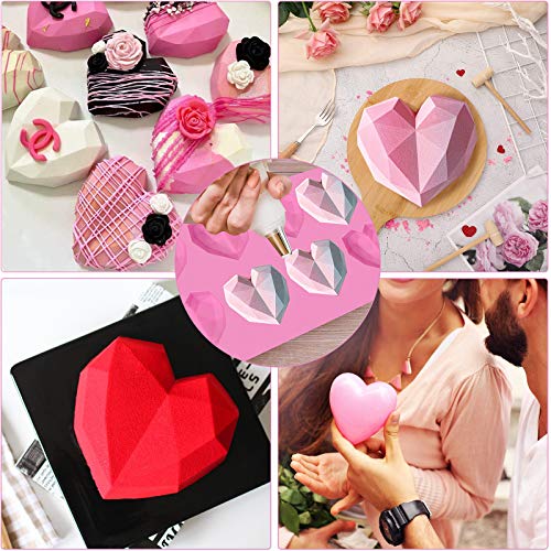 2.5 Inch Silicone Hot Chocolate Bomb Mold 3 Pack with Brush and Spatula A481838