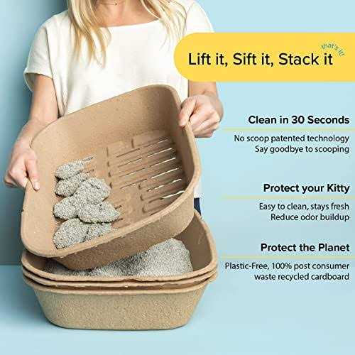 Disposable Sifting Litter Box W10102