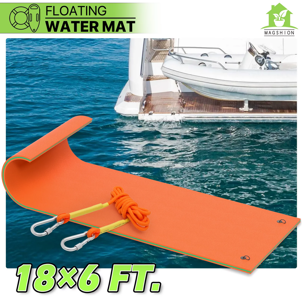 18' x 6' 3-Layer XPE Foam Water Floating Mat A59028