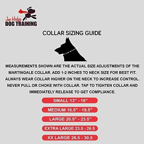 Martingale Collar for Dogs Biothane Stainless Steel Hardware G4549