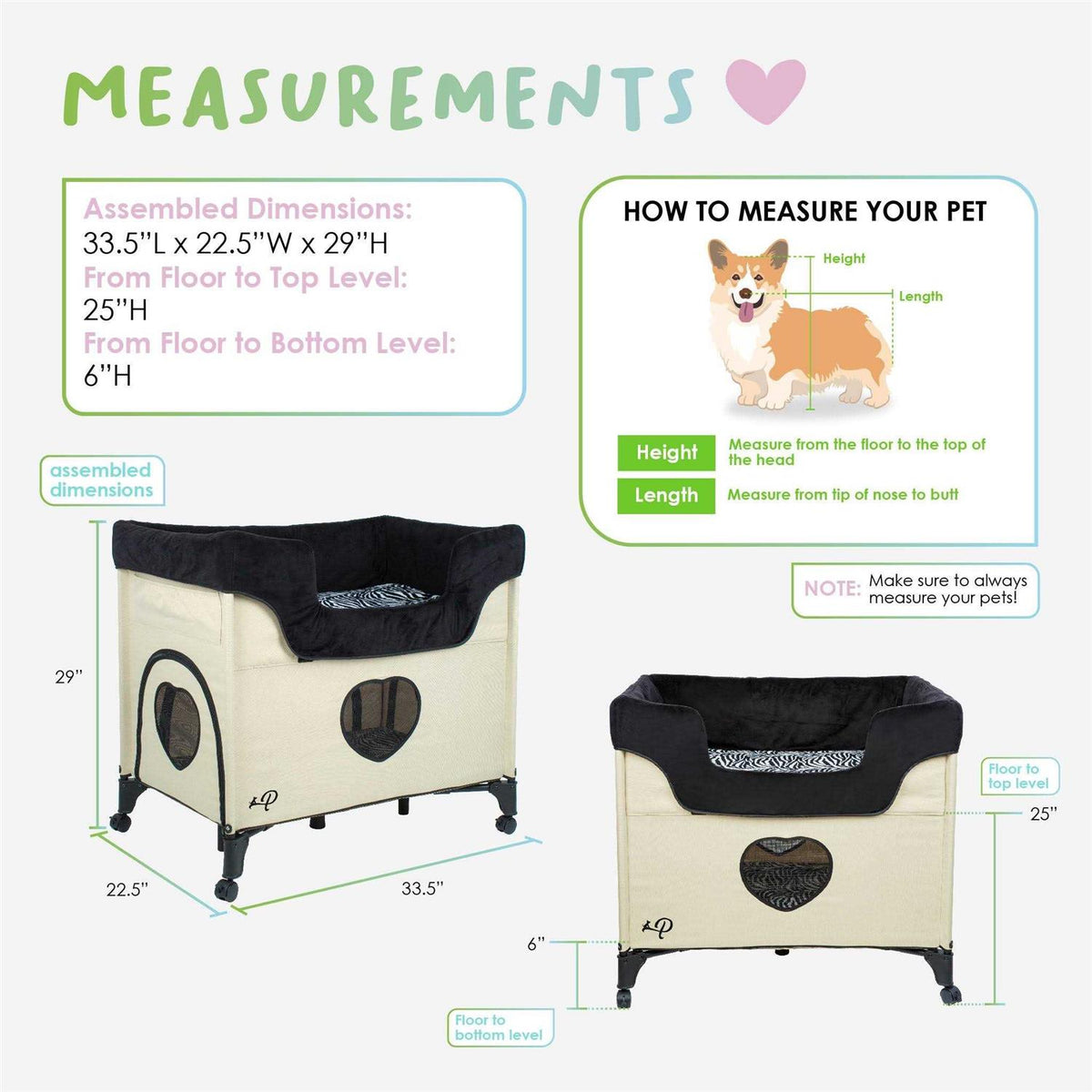 Bedside Lounge Pet Bed U2411