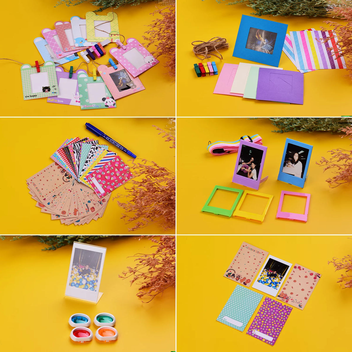 Camera Kit with Album and Clips S5948