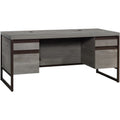 Engineered Wood Executive Desk in Mystic Oak M3418