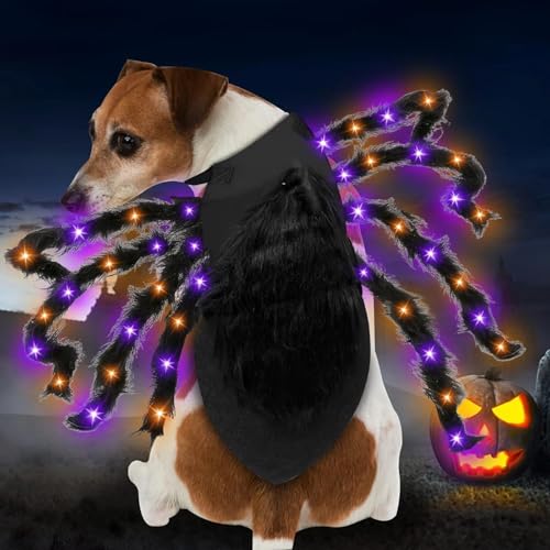 Spider with 64 LED Lights and 8 Flashing Modes B337