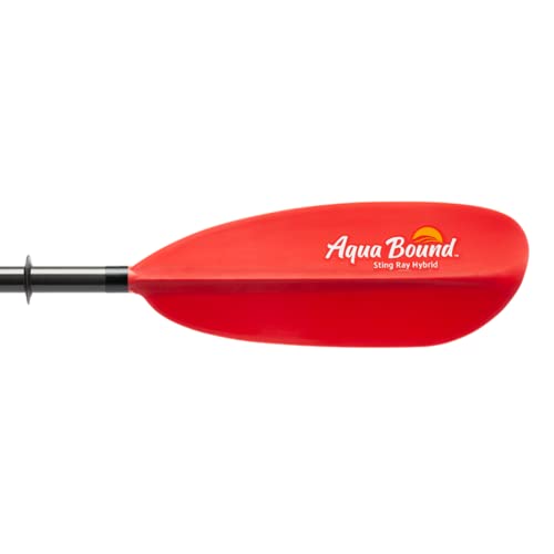 Hybrid Kayak Paddle Carbon Shaft Composite Blade I69920