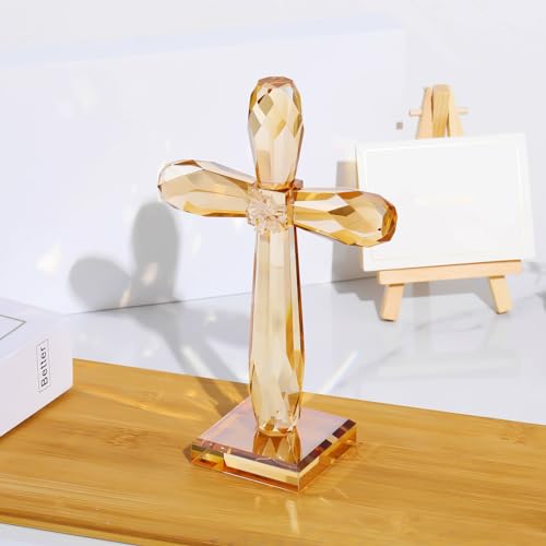 Crystal Standing Cross Decor B545200