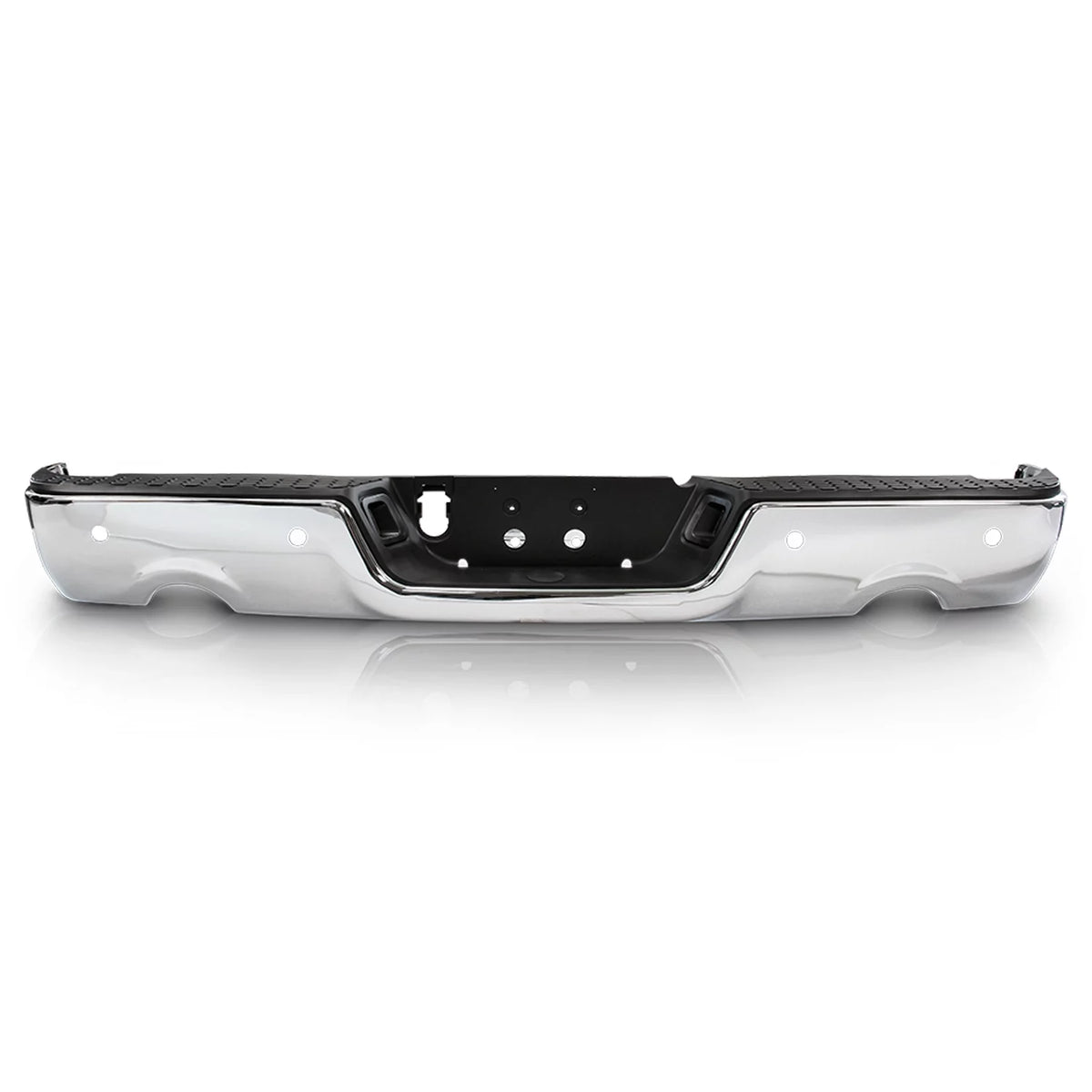Chrome Rear Bumper Step Pad with Sensor Holes M3533