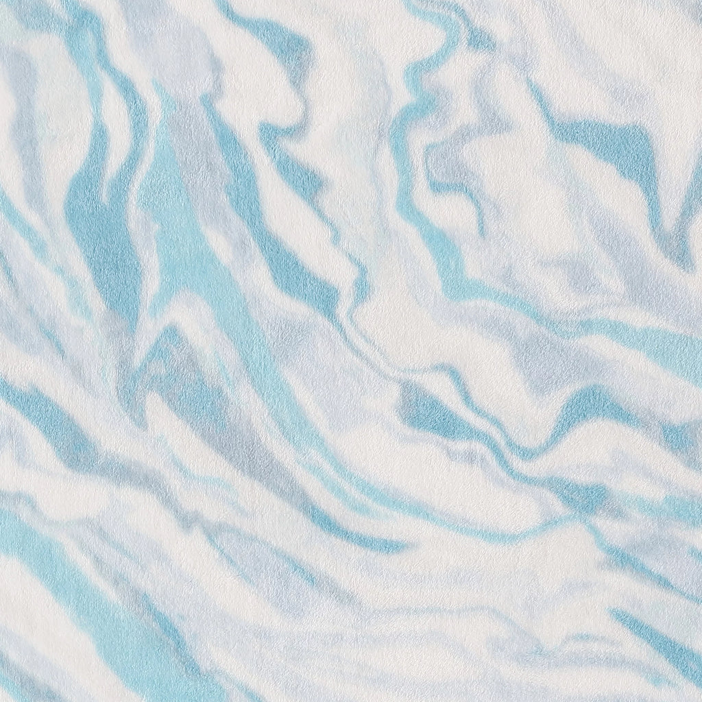 Blue Ultra Soft Plush Fleece Throw F851