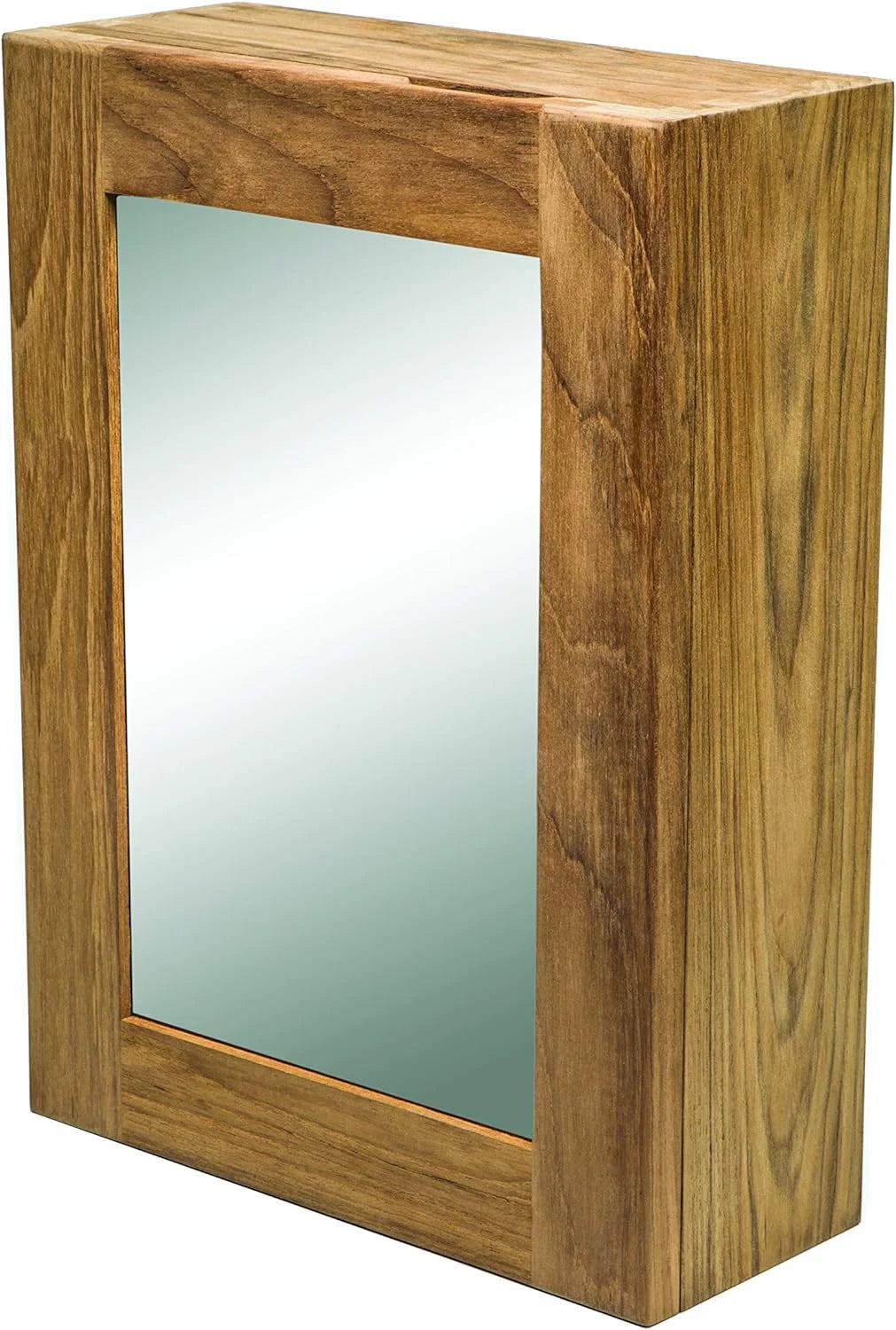 Teak Medicine Chest With Mirror M397