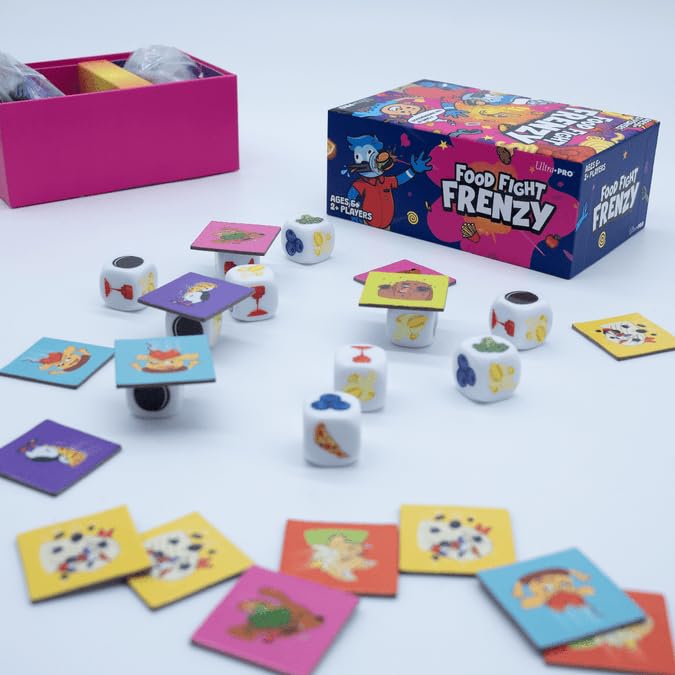 Fast-Paced Family Dice Game with 72 Tiles & 13 Oversized Dice M138