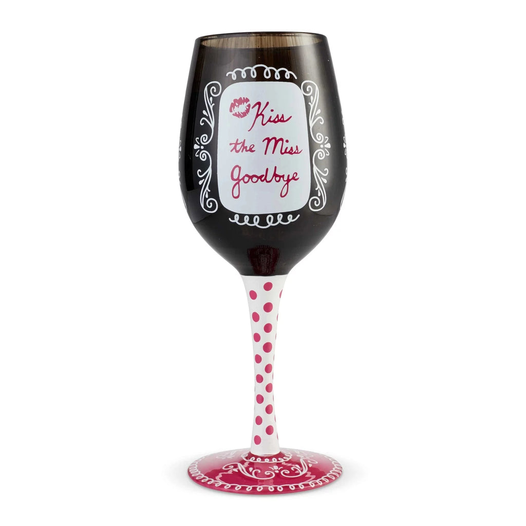 Bachelorette Wine Glass O63723