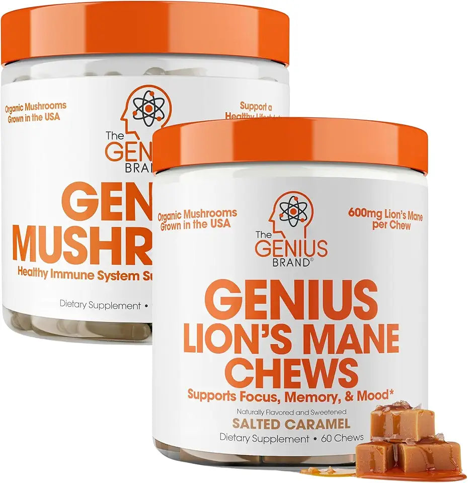 Lion's Mane Soft Chews & Mushroom Supplement R18491