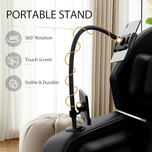 Black Zero Gravity Full Body Massage Chair with Air Pressure Heating X680319