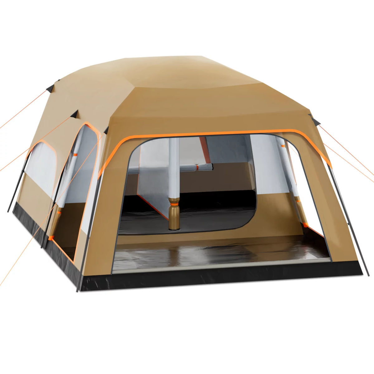 Extra Large 5-8 Person Waterproof Double Layer Cabin Tent V5235