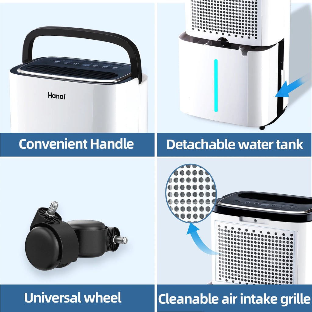 22 Pints Dehumidifier with Drain Hose J803