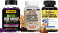 Black Seed Oil, Irish Sea Moss & Lions Mane Mushroom Gummies F8392