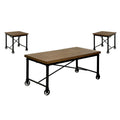 Wood 3-Piece Coffee Table Set N948