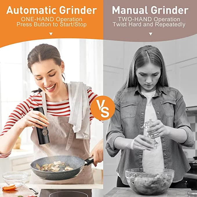 Electric Salt and Pepper Grinder Set of 2 V2330