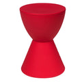 Red Indoor/Outdoor Accent Side End Table H647