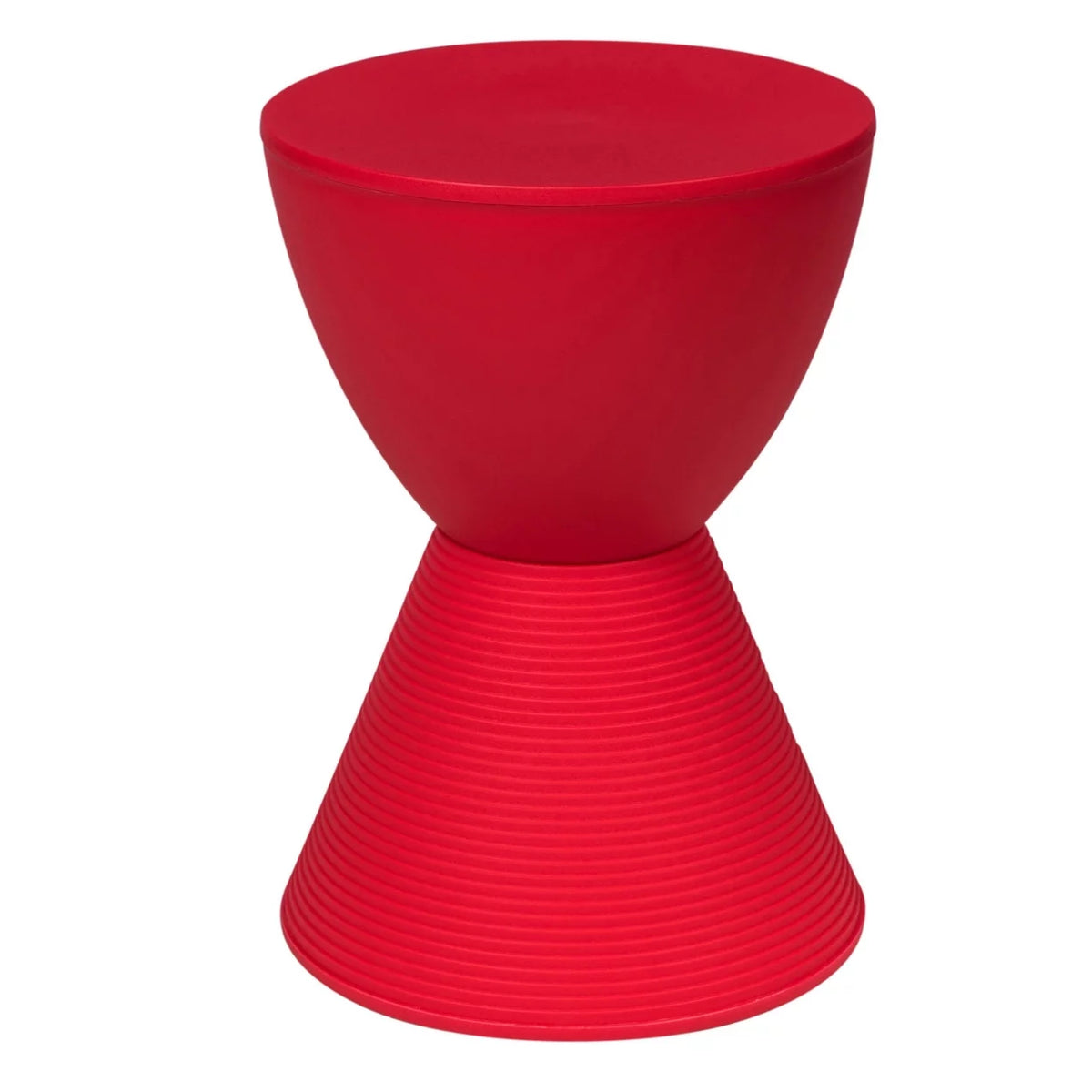 Red Indoor/Outdoor Accent Side End Table H647