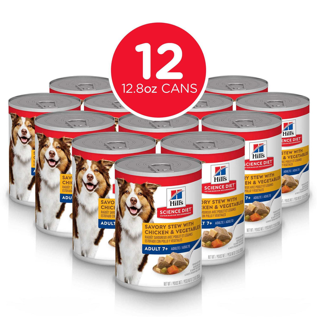Chicken & Vegetables Canned Dog Food 12.8 oz Case of 12 H182354