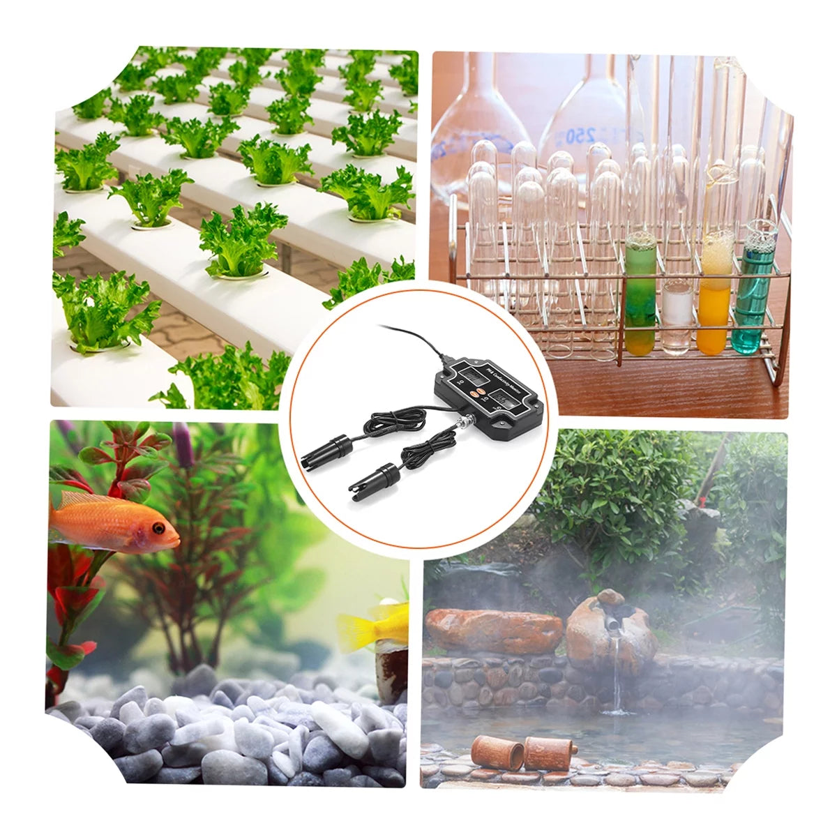 2 in 1 Waterproof Double Display Tester O304689